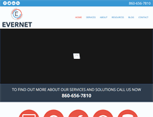 Tablet Screenshot of evernetco.com
